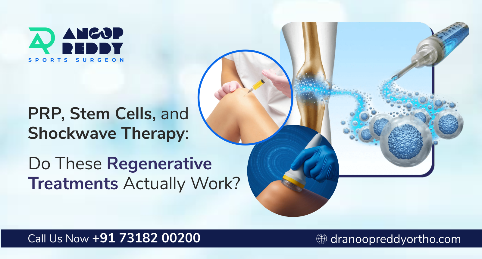 PRP, Stem Cells, and Shockwave Therapy