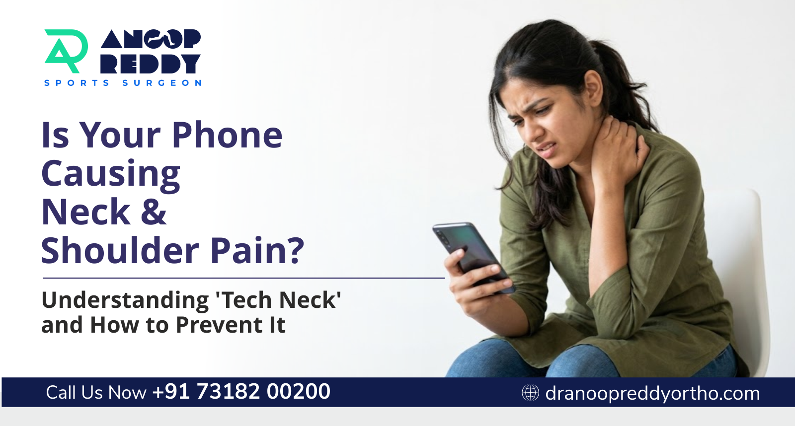 Is Your Phone Causing Neck and Shoulder Pain? Understanding 'Tech Neck' and How to Prevent It